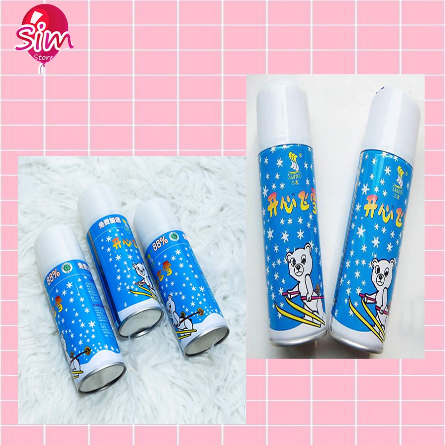 Bình Xịt Tuyết Tan / Không Tan Cho Sự Kiện Tiệc Sinh Nhật