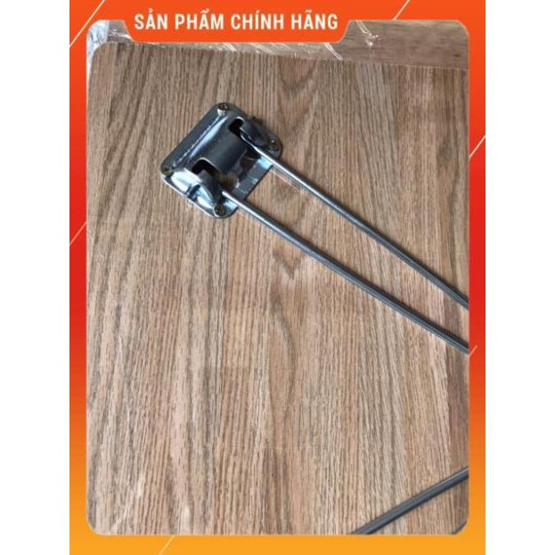 Chân bàn gấp dài 28cm gấp gọn tiện lợi phù hợp với bàn trà, bàn uống nước tặng kèm đinh vít