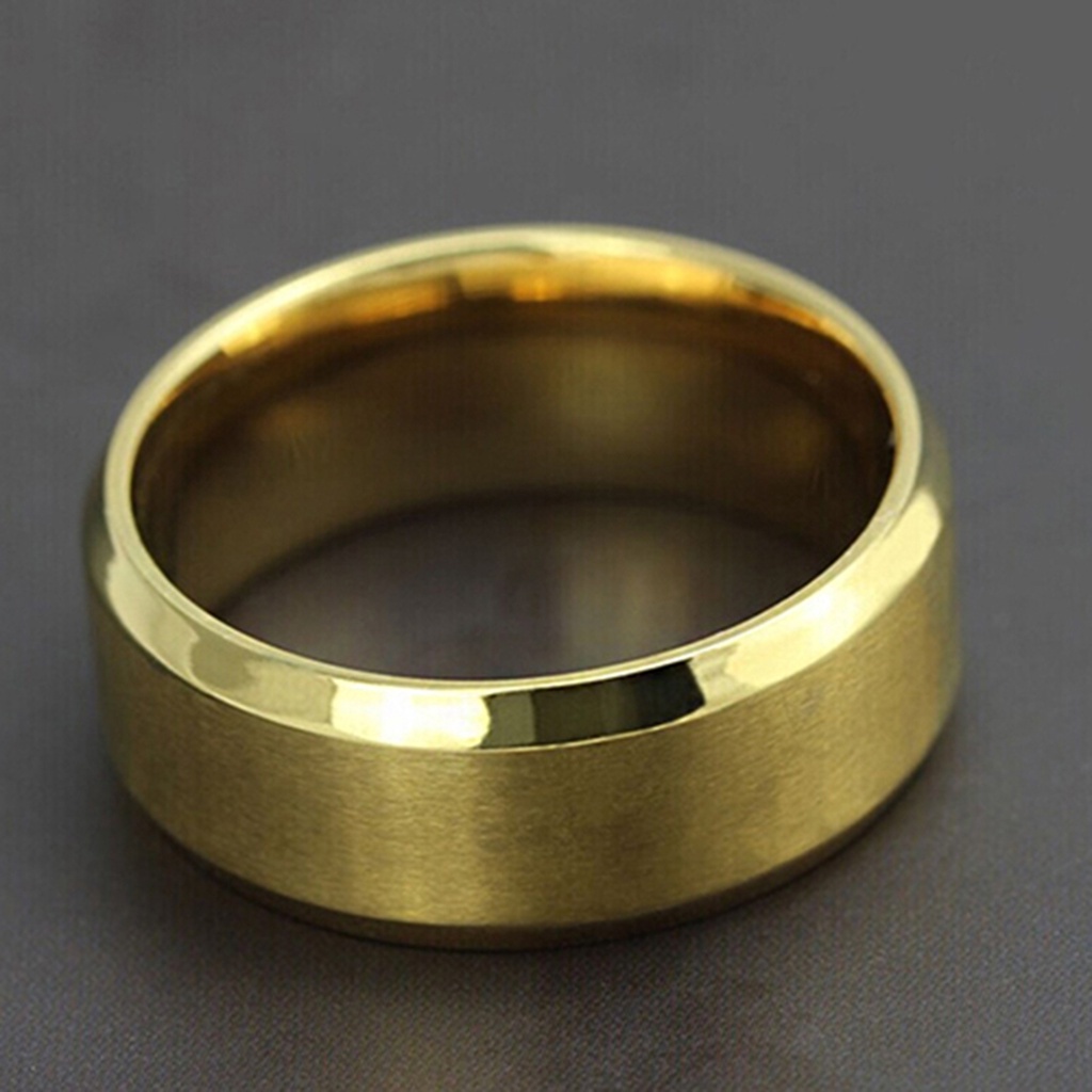 Nhẫn Titan 8mm Cho Nam Và Nữ