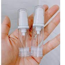 Chai Chiết Mỷ Phẩm ❤ Chai nhựa hút chân không 15ml,30ml,50ml,100ml nút xịt giọt, phun sương, phụ kiện du lịch