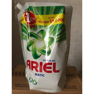 Nước giặt Ariel sạch nhanh túi 2.4kg