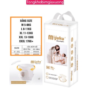 Tã Bỉm Quần Mijuku M100