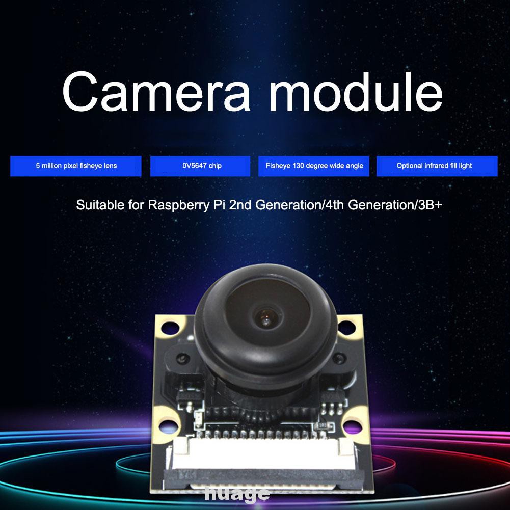 Camera Module Professional Wide Angle HD 1080P 5 Million Pixels Traffic Recorder Security Monitoring For Raspberry Pi