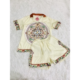 Đồ ngủ, đồ bộ lụa cao cấp versace sang trọng