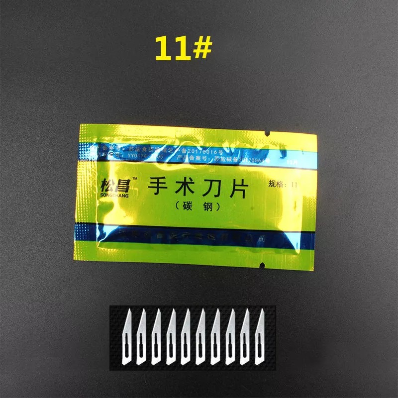 11 # 23 # Lưỡi dao bào bằng thép không gỉ dùng một lần