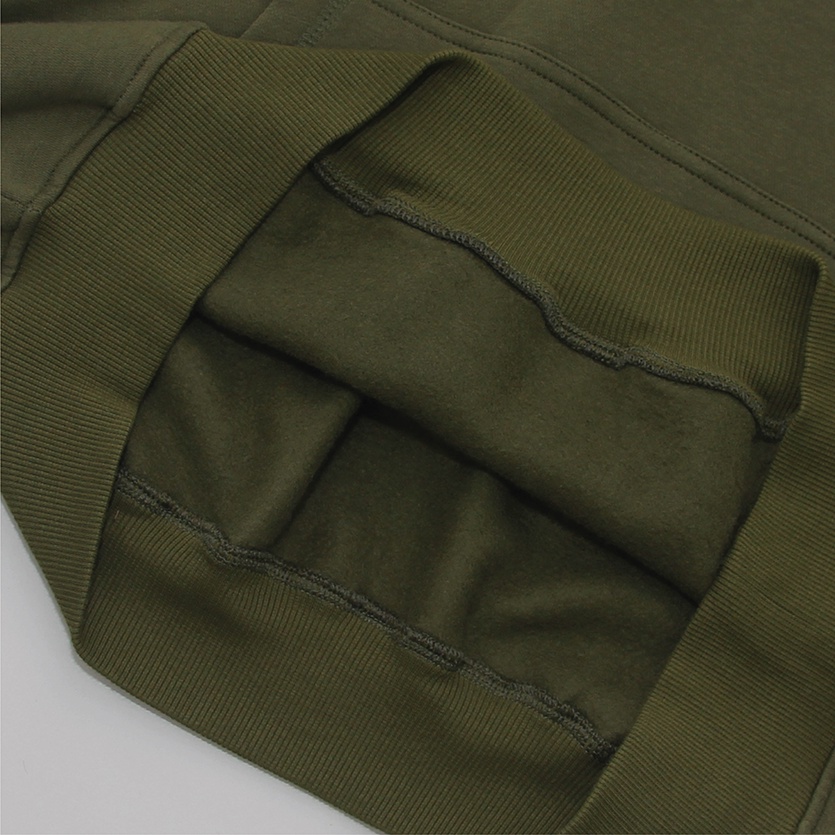 Áo Hoodie FUAS™ Typo Logo Olive Hoodie