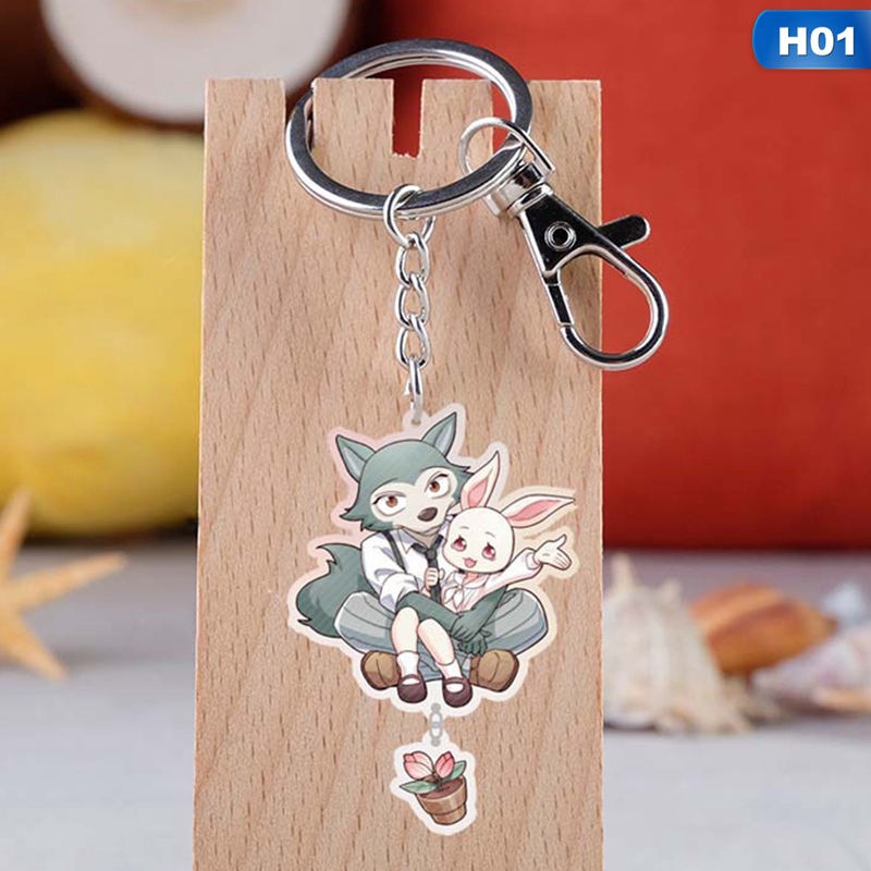 Móc chìa khóa hình hoạt hình anime đáng yêu