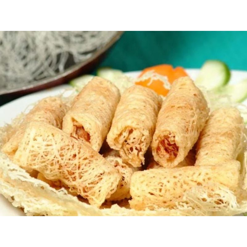 Chả giò xốp thịt heo Bông sen vàng 500gr