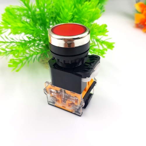 Nút Nhấn Nhả / Nhấn Giữ phi 22mm CML LA39-11D phi 22 CML xanh đỏ vàng💦Công Tắc Giữ/Nhả