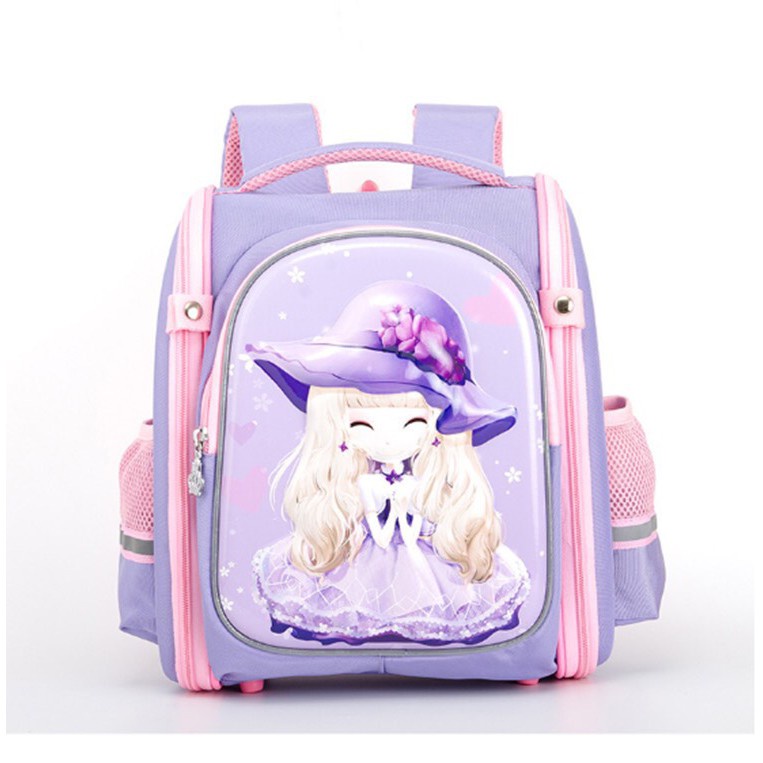 Balo cho bé trai bé gái tiểu học, Cặp sách chống gù cho học sinh từ lớp 1 đến 3