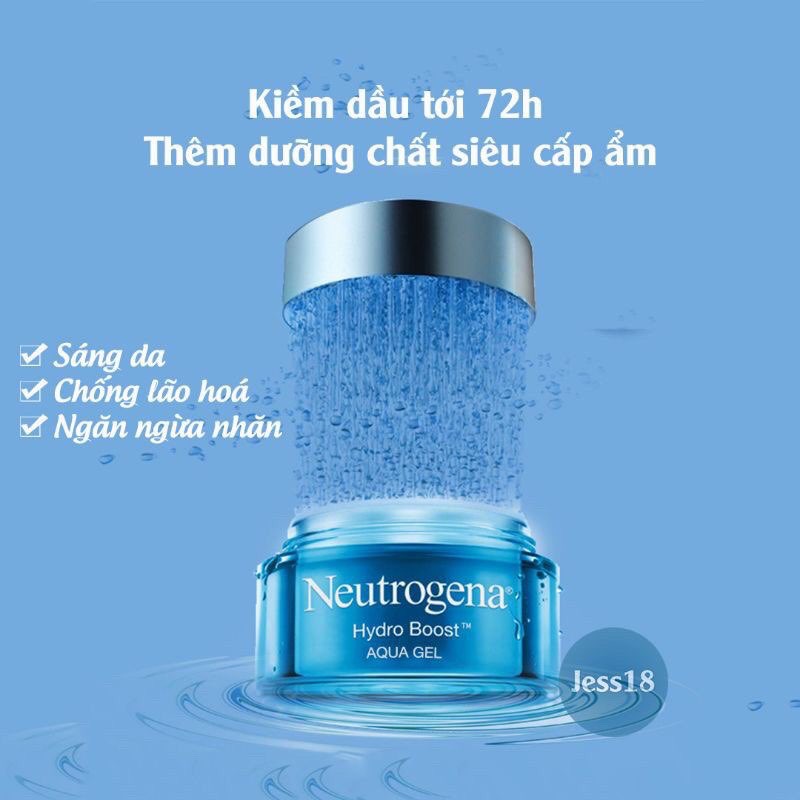 [CHÍNH HÃNG] Kem dưỡng Neutrogena Water Gel - Gel Cream -Water-gel ⚡ FREESHIP ⚡