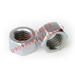 [INOX 201] ĐAI ÔC-TÁN M5-M6-M8-M10-M12-M14-M16-M18