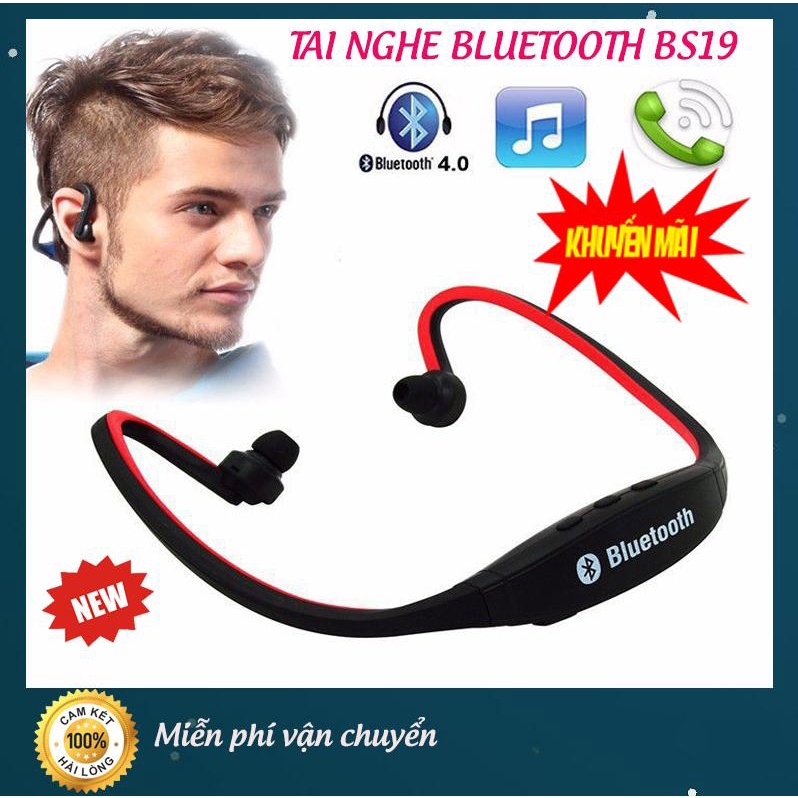 tai nghe bluetooth,Tai nghe Bluetooth BS19