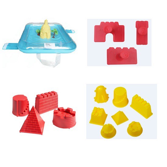 Combo Đồ chơi khuôn cát Motion sand