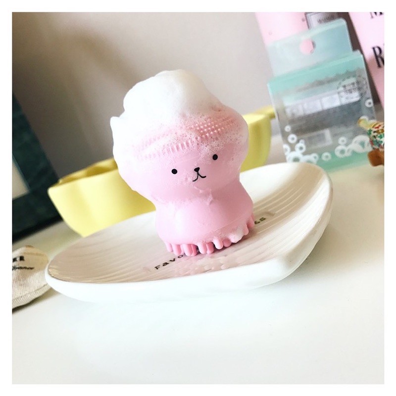 Cọ Rửa Mặt Và Massage Bạch Tuộc - Etude House My Beauty Tool Jellyfish Silicon