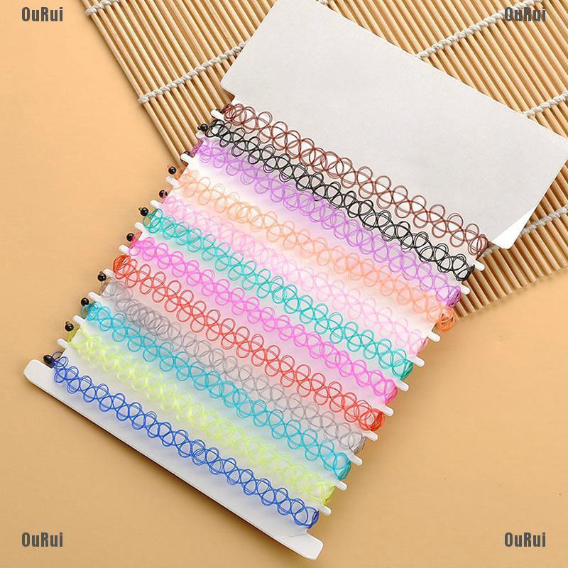 Set 12 Vòng Cổ choker Thanh Lịch Cổ Điển Cho Nữ