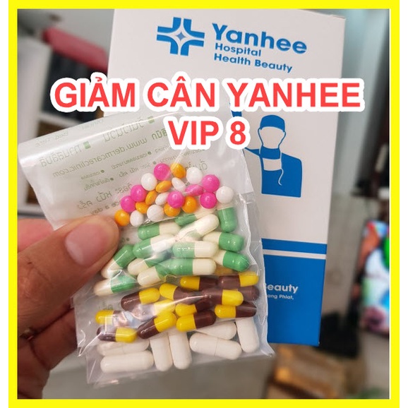 Giảm cân YANHEE VIP 8 Thái Lan (1 tuần giảm 2-4kg)