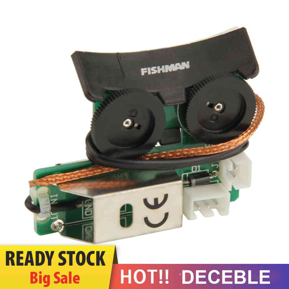 Hệ Thống Pickup Đàn Guitar Acoustic Cho Fishman VT1 Tail Pickup EQ DIY