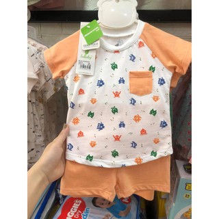 Lullaby bộ cộc tay raglan 3-24m