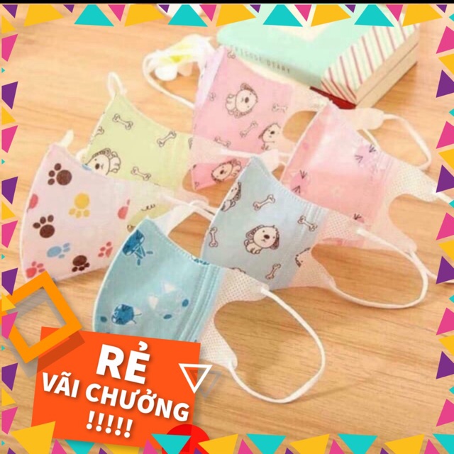 Khẩu trang trẻ em ( set 10 cái)