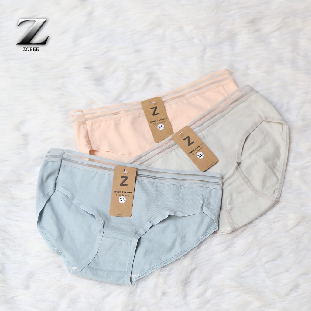 ZOBEE Combo 3 Quần lót nữ cotton thun co giãn QL 8134 - QL 8140 | WebRaoVat - webraovat.net.vn