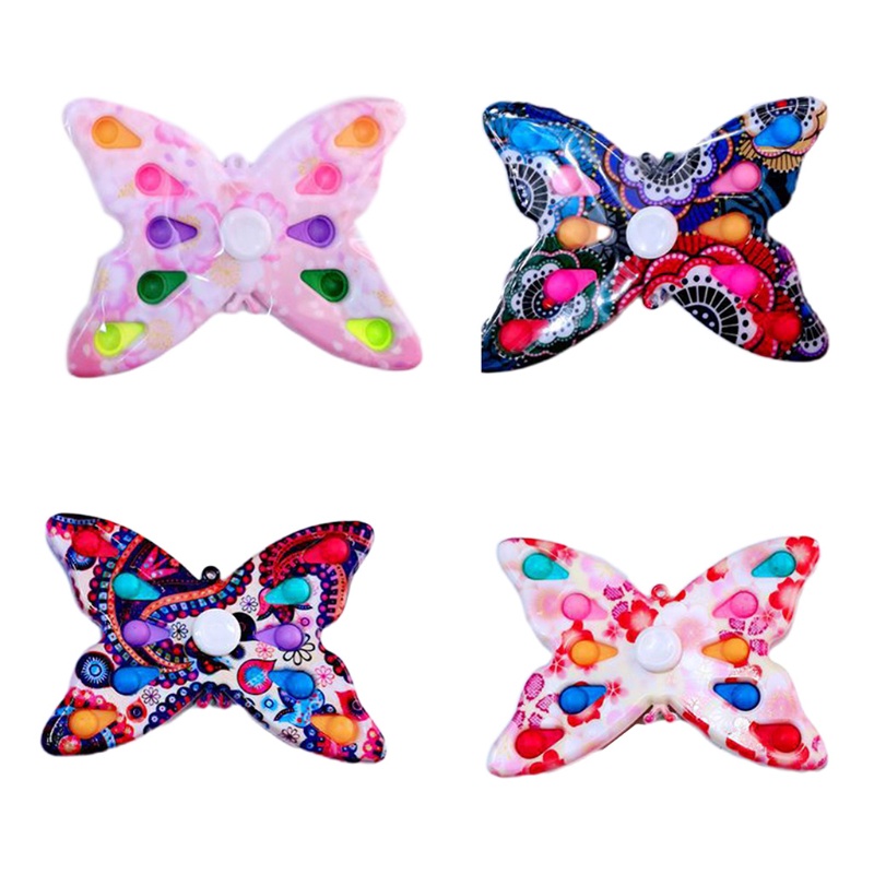 Con Quay Đồ Chơi Spinner HìNh BướM, GiúP GiảM Stress Cho Bé Trên 7 TuổI