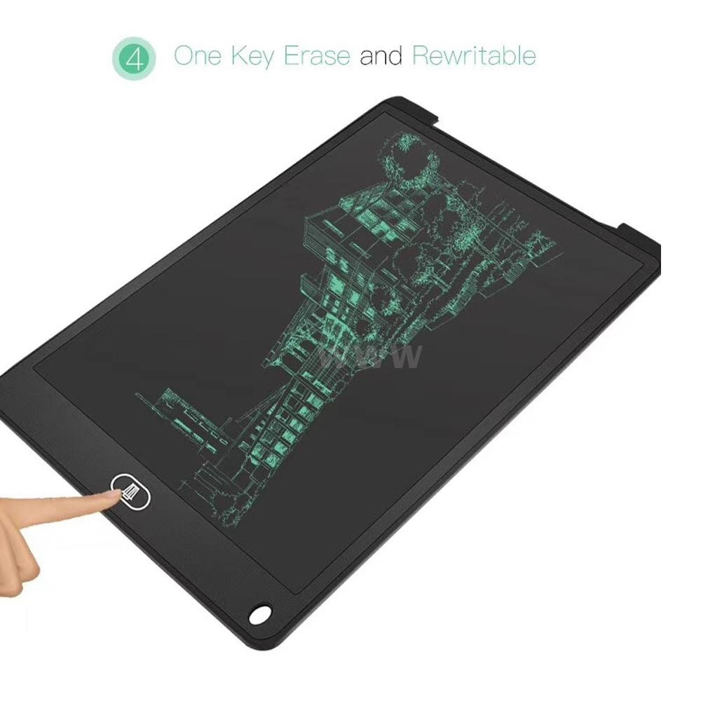 Bảng vẽ tranh kỹ thuật số thông minh màn hình LCD 4.7 / 8.5 / 12 inch cho bé