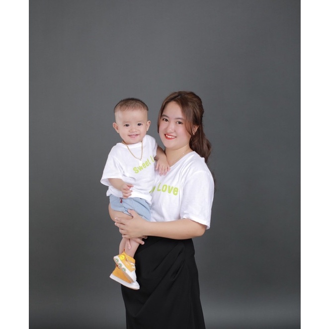 Sét áo gia đình cotton mát mẻ