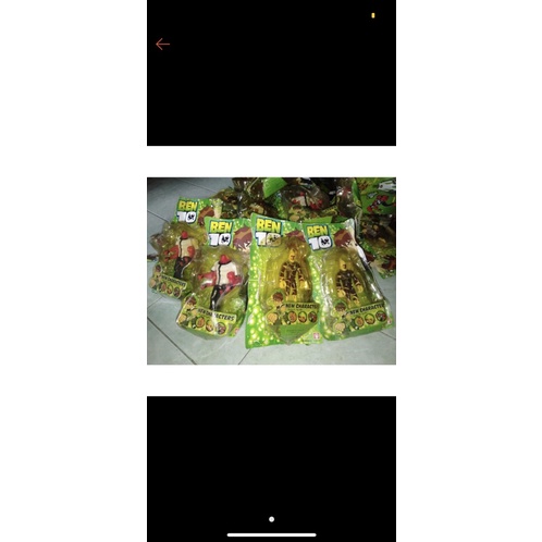 Mô hình Ben 10 Original ( Four Arms , Up Chuck) - Đặt 1 được 2 [ Hàng Có sẵn ]