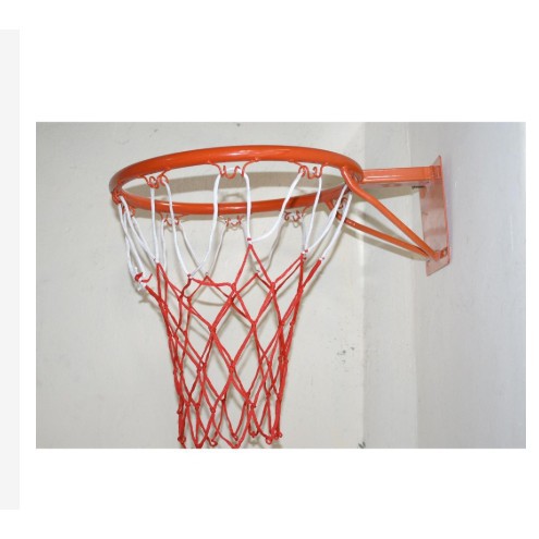 Combo trọn gói bộ sản phẩm Khung Vành bóng rổ cao cấp loại 40cm + quả bóng rổ số 6 (Cam)