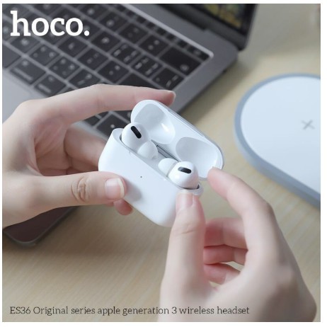 [Mã ELMS4 giảm 7% đơn 500K] ✔CHÍNH HÃNG✔Tai Nghe Bluetooth Hoco ES36 Kiểu Dáng Airpods Pro Cao Cấp