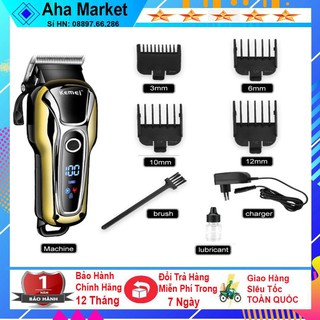 Tông Đơ Lưỡi Kép Cao Cấp Kemei 1990 - KM809a Có Đèn Báo Khi Đang Sử Dụng Và Đang Sạc [Chính Hãng]
