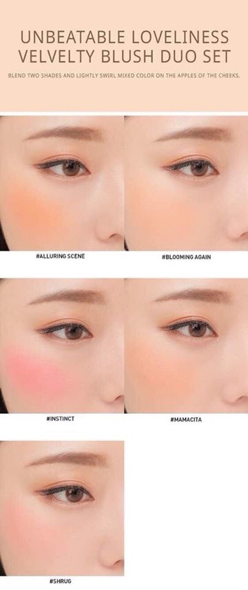 Phấn má hồng 3CE Dual Blend Blusher