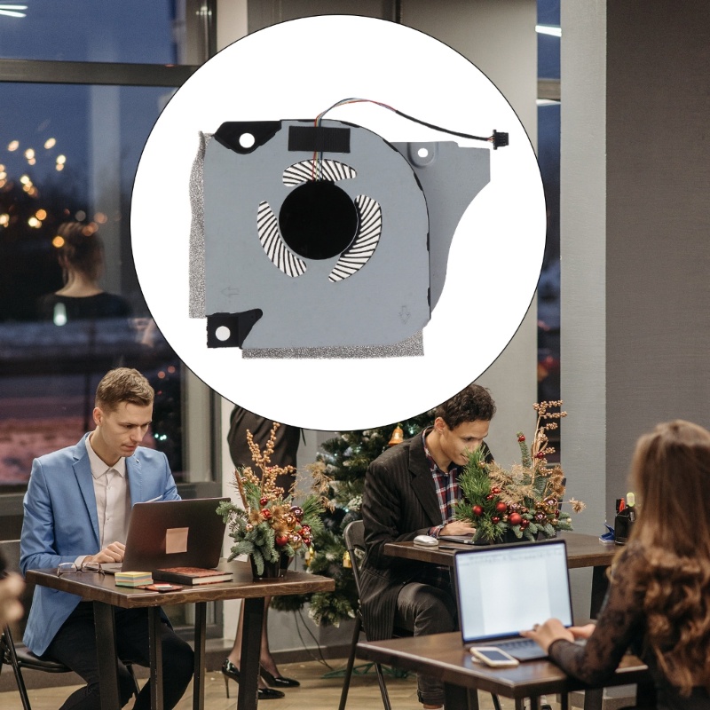 Quạt Tản Nhiệt 4 Dây 5V 4pin Thay Thế Chuyên Dụng Cho Laptop DellInspiron G7 7790