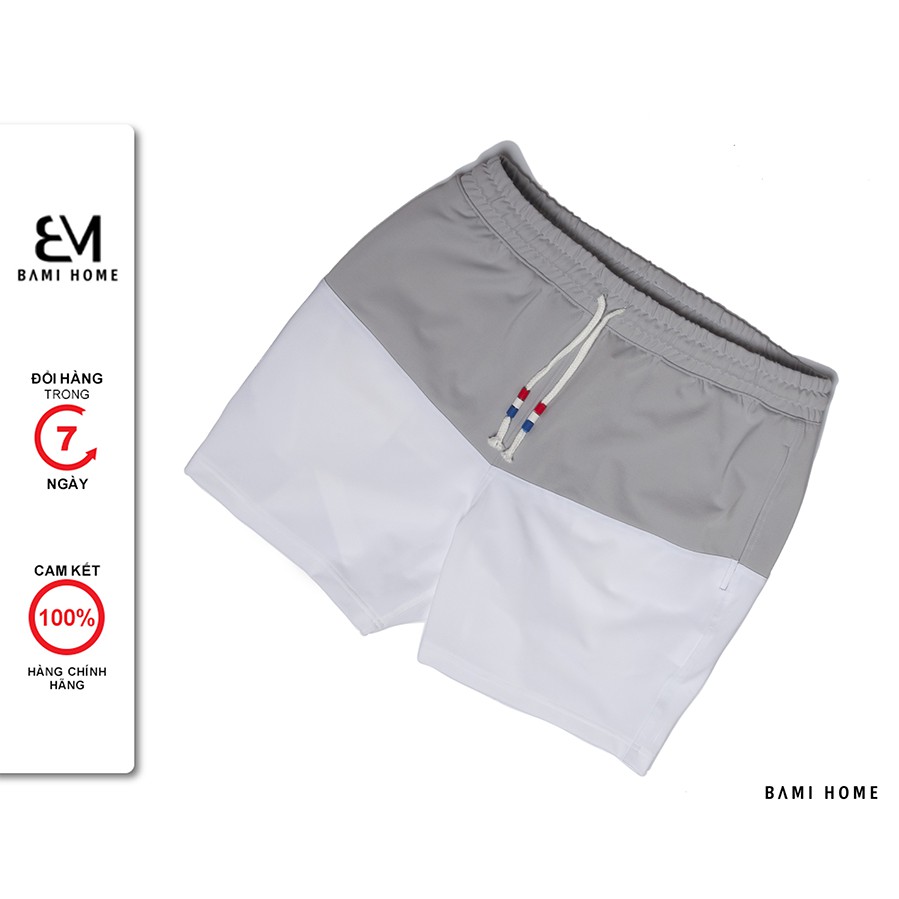 Quần short nam có túi cao cấp BAMIHOME đùi bơi mau khô thoáng khí có dây rút QB-03 | BigBuy360 - bigbuy360.vn