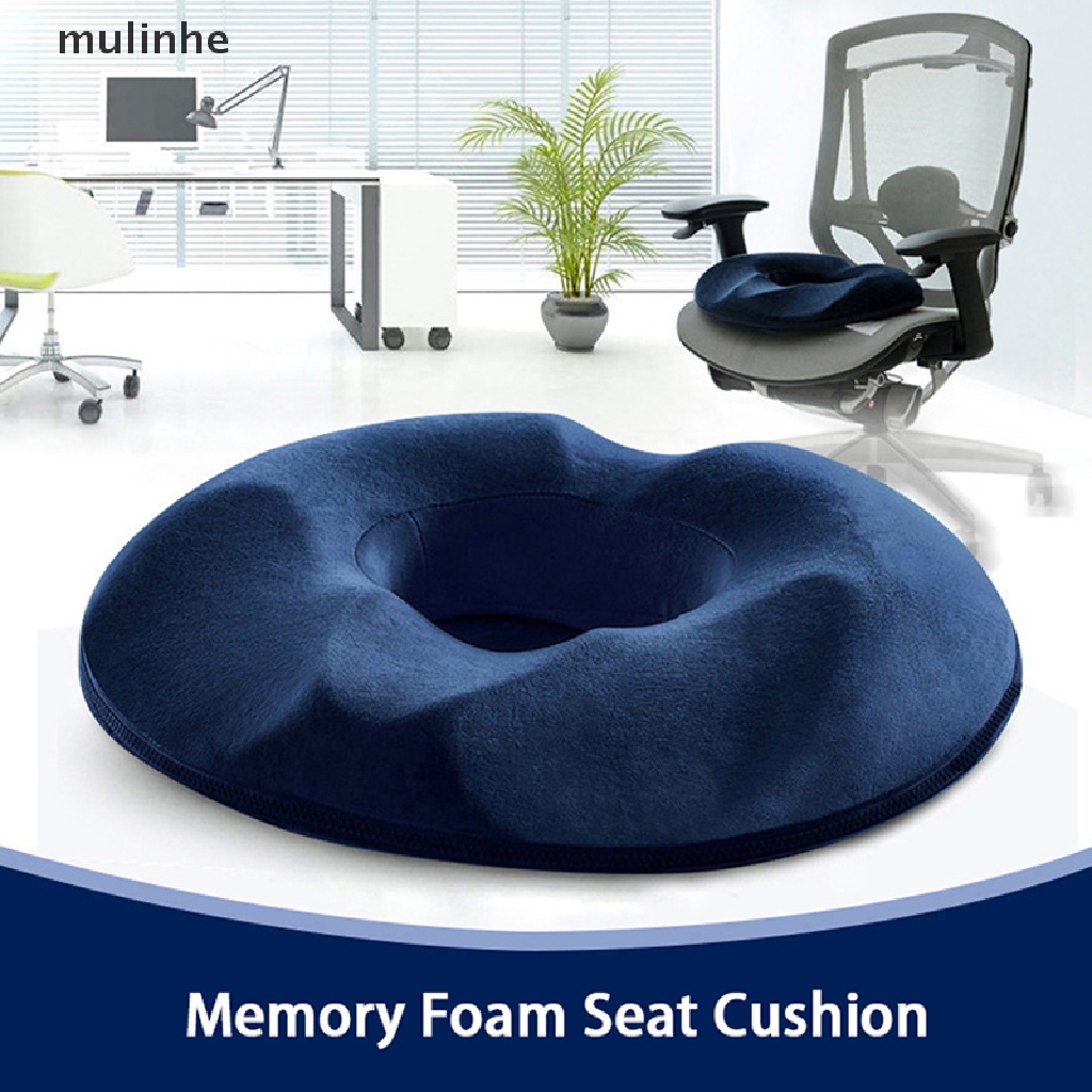 Đệm Ngồi Hình Bánh Donut Mềm Mại Thoải Mái Hỗ Trợ Giảm Bệnh Trĩ