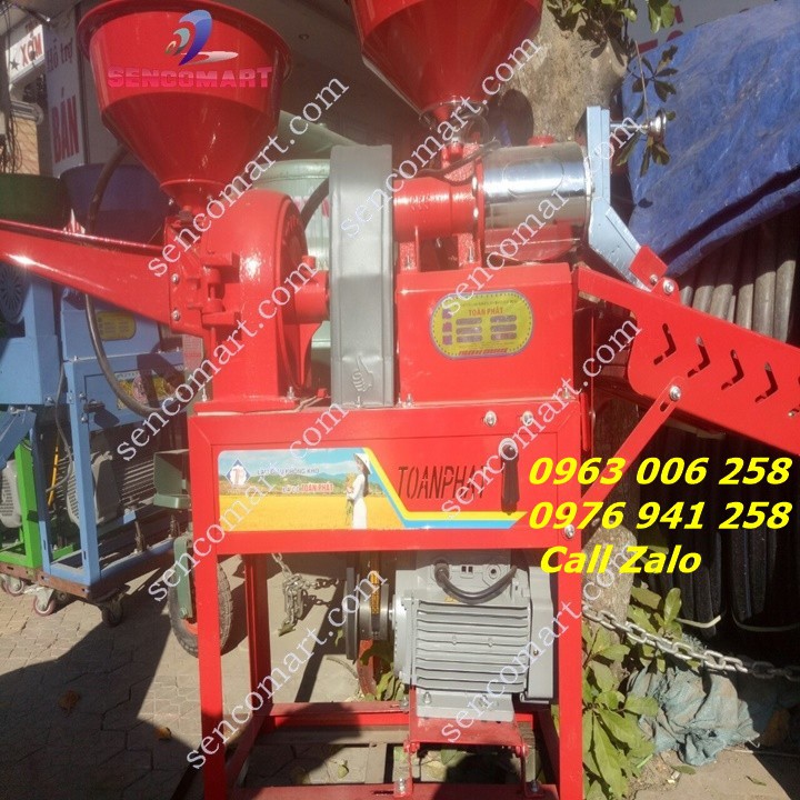 Máy Sát Gạo Nghiền Bột Toàn Phát TF555 Đa Chức Năng Lọc Sạn 3 Cấp - Xay , Xát , Nghiền