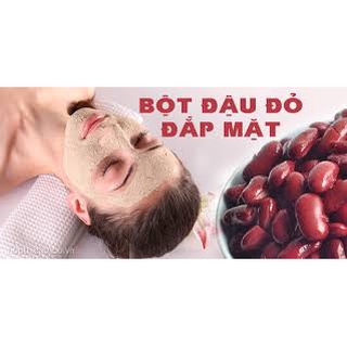 500GR bột đậu đỏ nguyên chất loại hạt nhỏ tắm trắng đắp mặt dưỡng trắng da, se khít lỗ chân lông, đều màu da