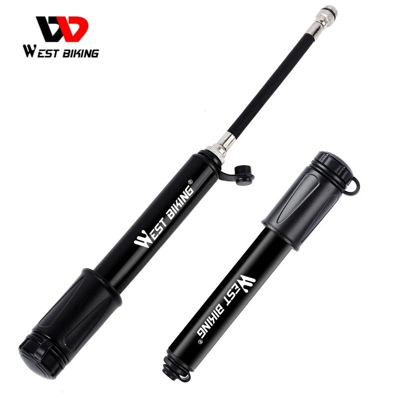 Ống bơm xe đạp mini WEST BIKING di động tiện dụn