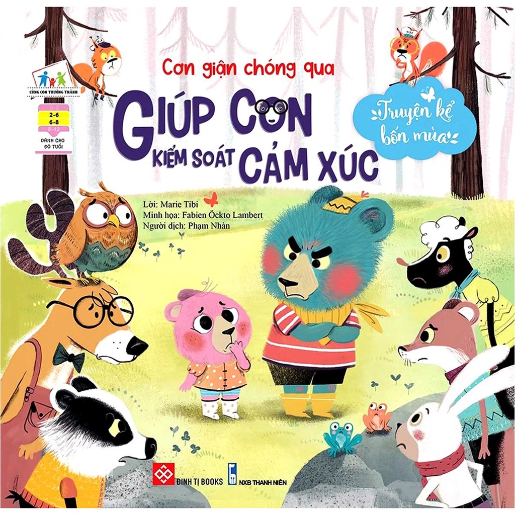 Sách - Truyện kể bốn mùa - Dành cho bé từ 2 - 8 tuổi (8 quyển lẻ tùy chọn)