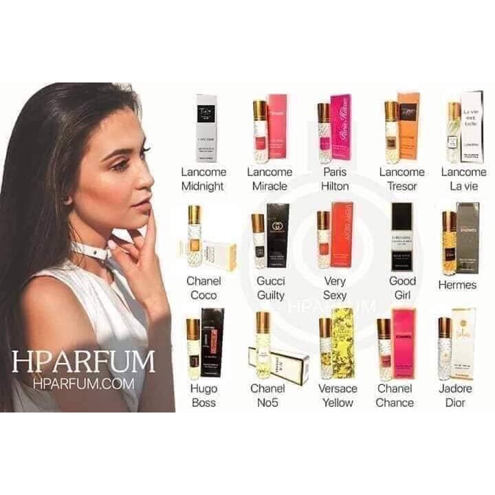 Tinh Dầu Nước Hoa Pháp Hparfum 12ml Dạng Lăn (Unisex/Nam/Nữ) | BigBuy360 - bigbuy360.vn