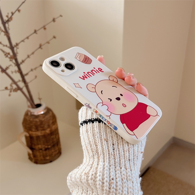 Ốp Lưng Winnie The Pooh Dễ Thương Nhiều Mẫu Mã Cho Điện Thoại Iphone 13 / 12 Pro Max iP11 Xr 7 8 Plus