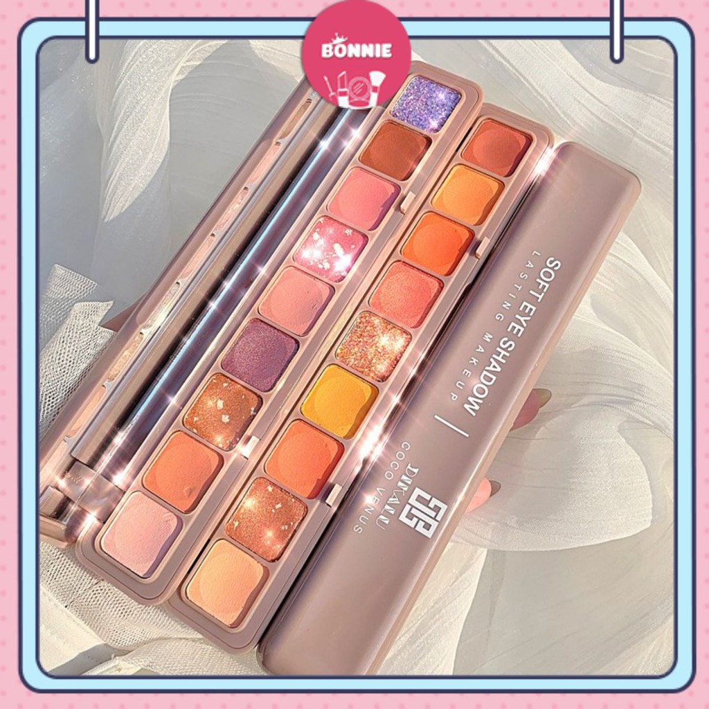 Phấn Mắt🍑FREESHIP🍑Bảng phấn mắt 9 Ô FULEZI Soft Eye Shadow