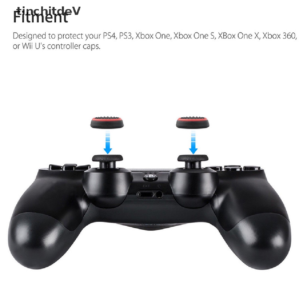 Set 4 Nút Bọc Nút Điều Khiển Chơi Game PS3 PS4 XBOX