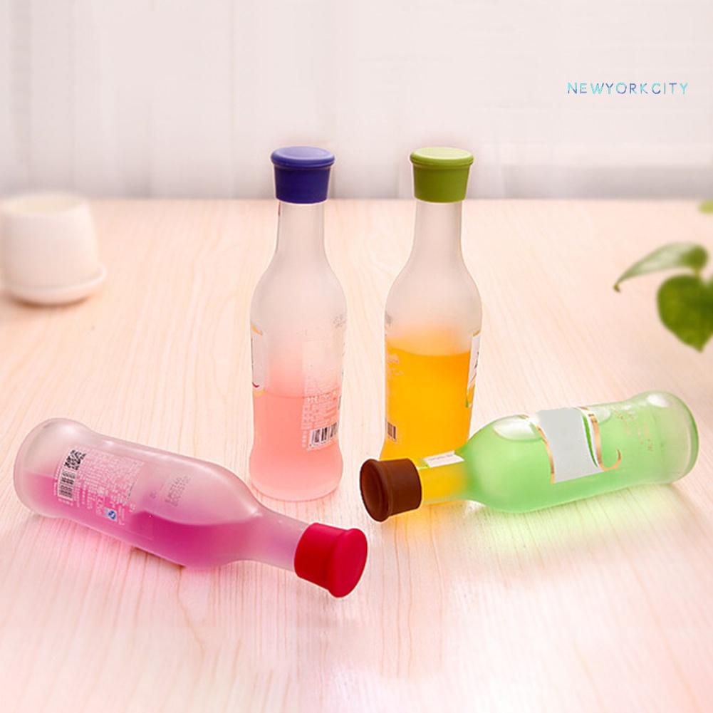 Set 2 Nắp Đậy Chai Rượu Bằng Silicone Tiện Dụng
