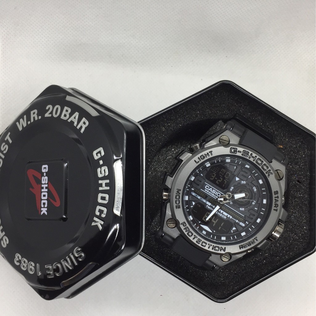 [HOT 2021] Đồng hồ nam Casio G-shock  GTS 8600 Original –Chống nước 20Bar Viền Thép không gỉ, Nam tính, 45mm-FULL HỘP TH
