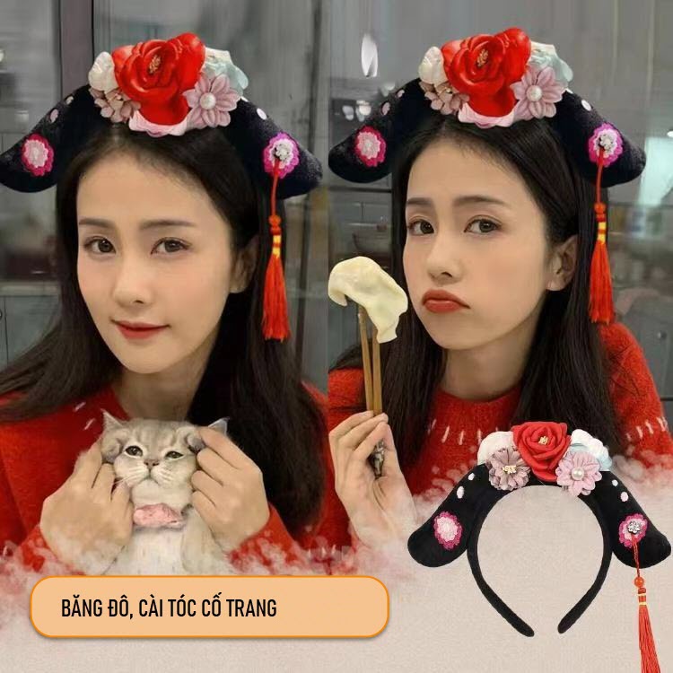 Băng đô, Cài tóc cách cách- nương nương, cổ trang #CT01