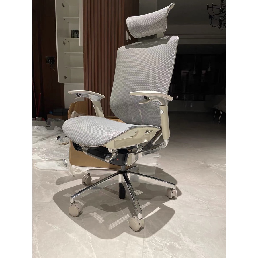 Ghế Công Thái Học GTchair Ifit Smile Full Lưới - Màu Đen, Xám