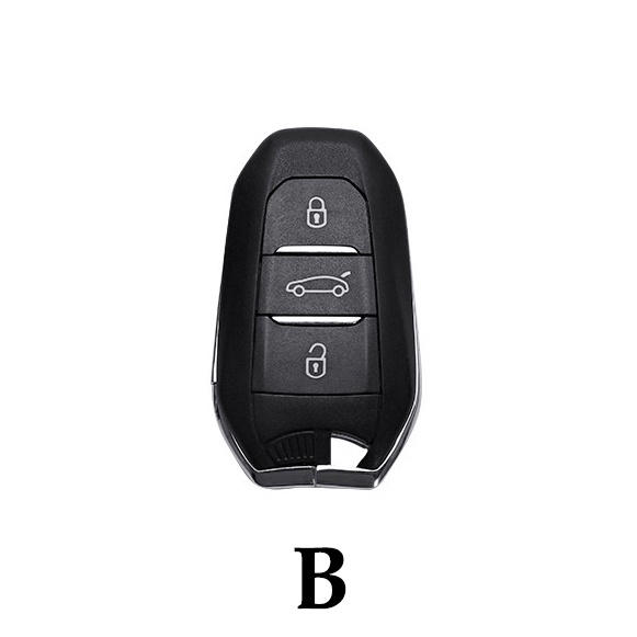 Vỏ ốp khoá xe hơi - Bọc chìa smartkey ô tô Peugeot 208 2008 308 3008 408 505 5008 chìa thông minh