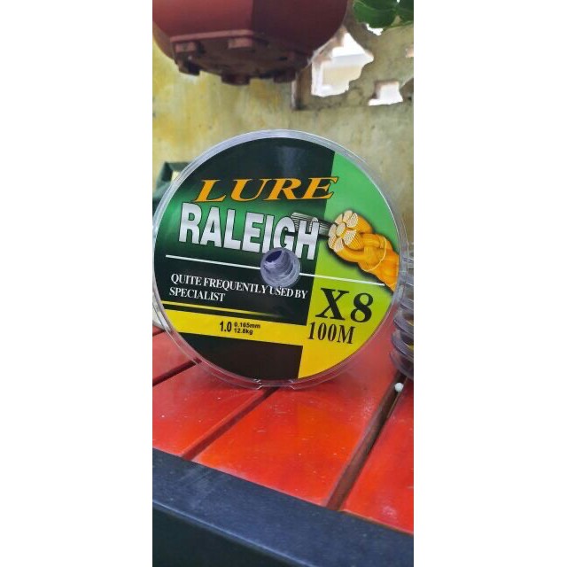 Dây dù câu cá lure Raleigh X8